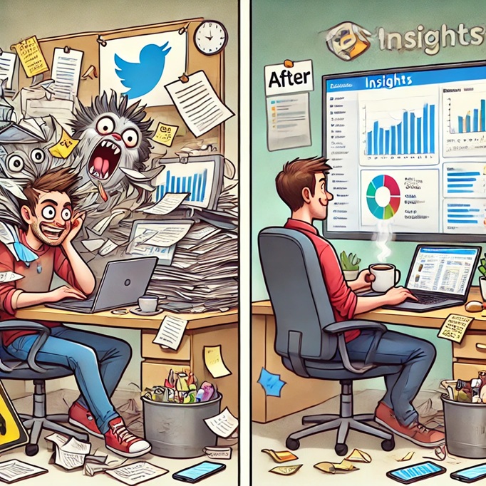 Before and After Using Insights