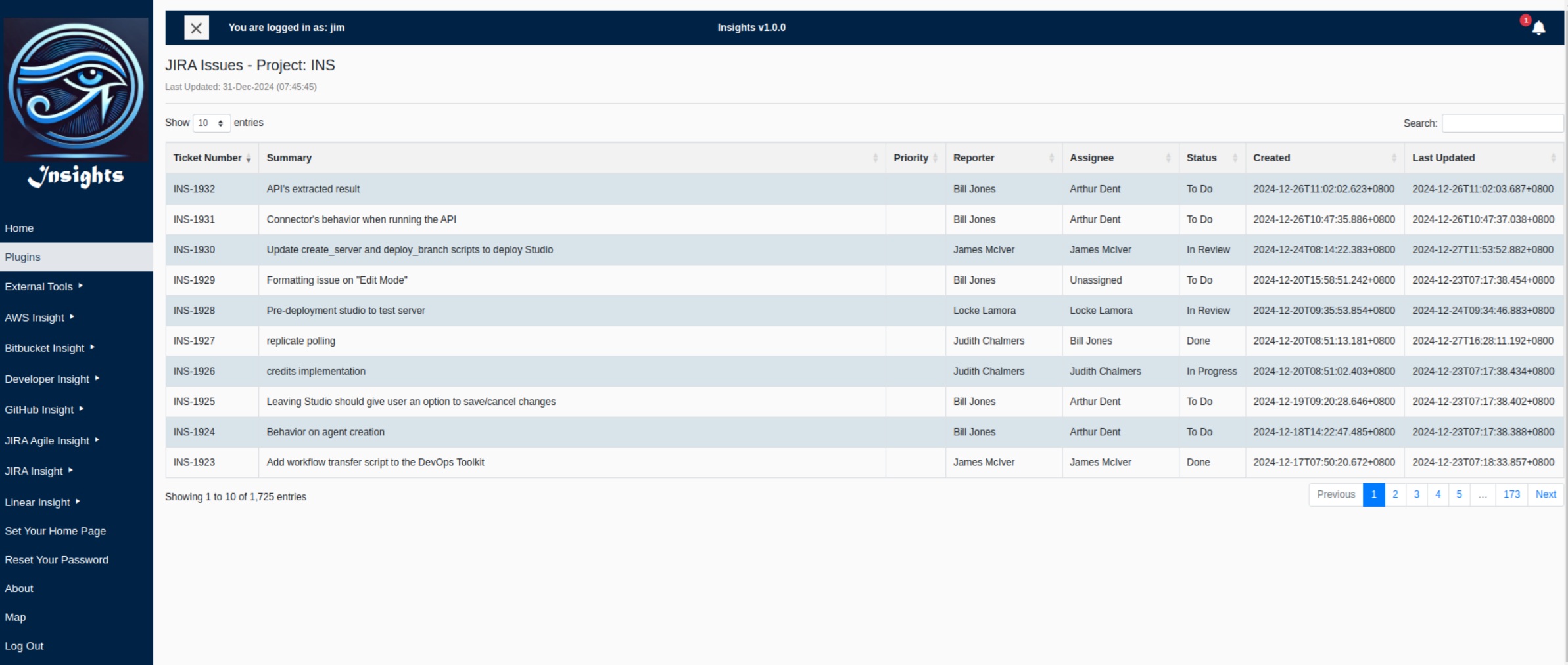 Jira Issues